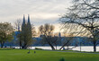 Kölner Rheinpark im Frühling