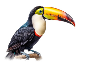 Wall Mural - Toucan isolated on white background. 