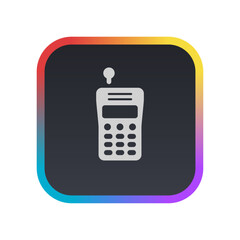 Sticker - Walkie Talkie - Pictogram (icon) 