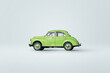 © ADDICTIVE STOCK - Retro car parked on white background