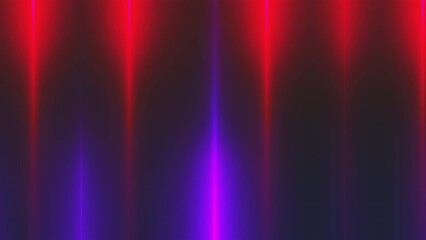 Poster - Vertical neon lines. Computer generated 3d render