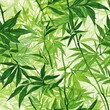 A seamless pattern of bamboo leaves. SEAMLESS BAMBOO WALLPAPER.
