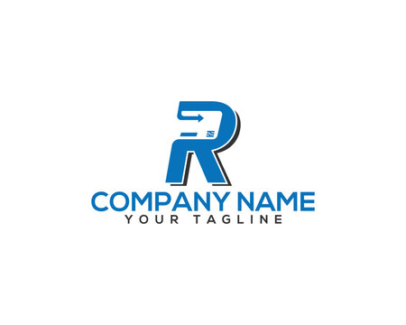 letter R with Credit card creative logo design concept. Payment money, online transfer, credit card unique vector  icon.