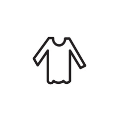 Clothes Dress Fashion Outline Icon