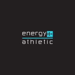 Wall Mural - Energy athletic typography slogan for t shirt printing, tee graphic design, vector illustration.