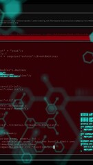 Poster - Animation of shapes over data processing