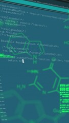 Poster - Animation of shapes over data processing