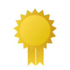 gold award ribbon