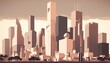 Houston cityscape (ai generate)