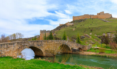 El Burgo de Osma castle in Spain. Castile and Leon