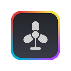 Sticker - Fan - Pictogram (icon) 