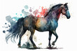 Pretty Pony: Charming Watercolor Designs for Your Crafts and More, Generative AI