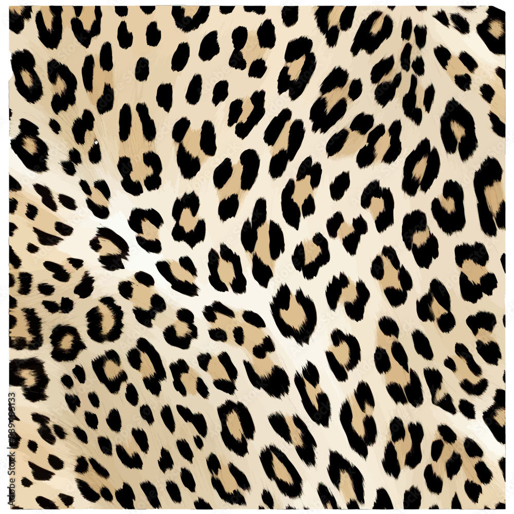 Abstract animal skin leopard seamless pattern design. Jaguar, leopard, cheetah, panther fur. Black and white seamless camouflage background,  Fashionable background for fabric, paper, clothes.