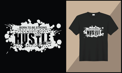 Wall Mural - born to be storng hustle bird flay illustration vector t shirt design