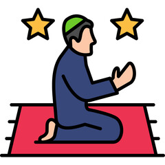 Sticker - Offering Prayer Icon