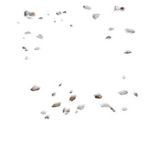 Stone Shards Splash PNG Transparent
