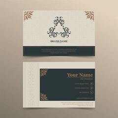 Wall Mural - Vintage ornamental logos and business cards template