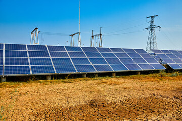 Wall Mural - Solar Photovoltaic Power Station