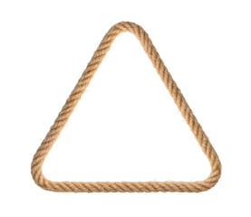 Poster - Triangle frame from rope