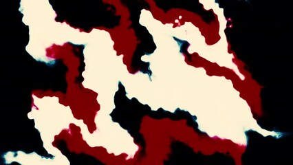 Poster - Spots of paint moving in wavy pattern. Motion. Plasma abstract spots in wavy patterns. Plasma texture of moving wavy lines of pattern