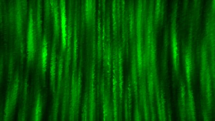 Poster - Abstract blurred vertical green moving stripes. Motion. Endless flow of blurred long lights.