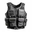 A bulletproof vest, isolated image. generative AI