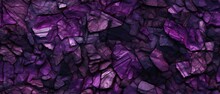 Moderne Weichen Luxus Marmor Textur Schwarz Und Violett, Mit Glatten Und Sauberen Subtilen Hintergrund. Generative AI Illustration