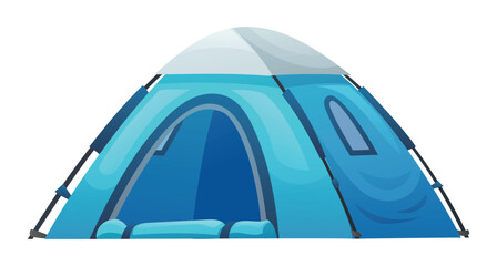 Wall Mural - tent vector illustration isolated on white background