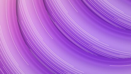 Fototapete - Abstract animated background of geometric shapes. 3d rendering loop animation