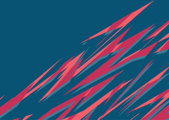 Poster - Abstract background with seamless sharp and slash line pattern and with some copy space area