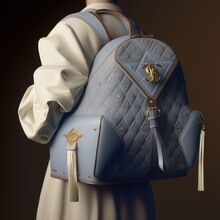 Reimagined Backpack with Luxe Inspiration: A Creative Take on LVMH's Iconic Design
