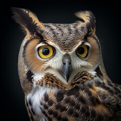 Sticker - great horned owl