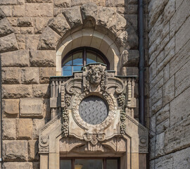 Wall Mural - Charlottenburg Town Hall Facade Details - Berlin, Germany