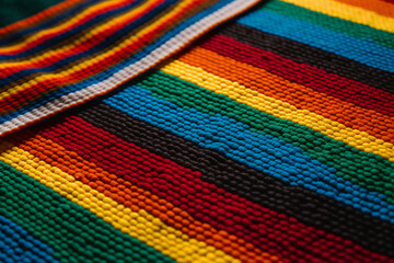 poncho Mexican cinco de mayo rug serape fiesta traditional Mexico Mexican poncho serape background with stripes pattern copy space maya falsa blanket minimal simple backdrop