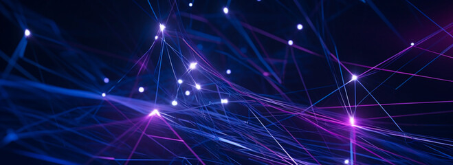 Fototapete - Abstract technology dark background Hi-tech communication concept, technology, digital business, innovation, science fiction scene with copy space