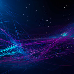 Poster - Abstract technology dark background Hi-tech communication concept, technology, digital business, innovation, science fiction scene with copy space