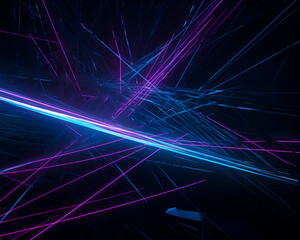Fototapete - Abstract technology dark background Hi-tech communication concept, technology, digital business, innovation, science fiction scene with copy space