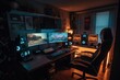 © jambulart - Behind the Scenes of Pro Gaming: An Insider's Perspective on the Tools and Technology Used by Elite Players at Home, generative ai