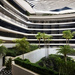 Wall Mural - Atriums123, Generative AI