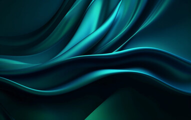 Wall Mural - abstract blue wave background