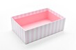 © sutichak - beautiful pink box on white background, package for design