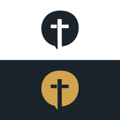 Sticker - Logo church initial