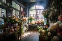 A Blooming Haven: Capturing The Charm Of A Flower Shop.
Generative AI