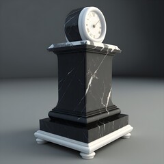 marble watch stand forwardfacing luxurious 