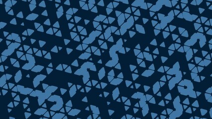 Poster - Abstract blue background from lines. Rendering animation.