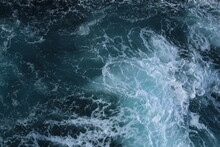 Swirls Of Water In The Ocean