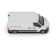 © Elena - Cargo van isolated on transparent background. 3d rendering - illustration