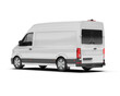 © Elena - Cargo van isolated on transparent background. 3d rendering - illustration