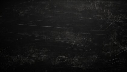 Wall Mural - Textured black board background close up background with generative ai