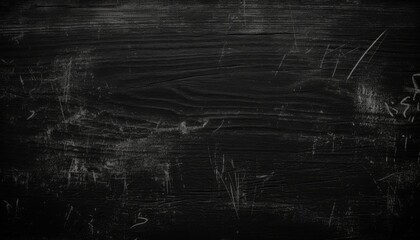 Wall Mural - Textured black board background close up background with generative ai